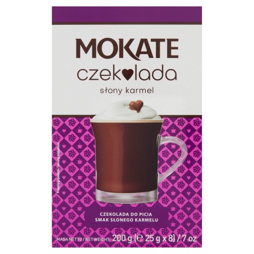 Lahodný čokoládový nápoj Klasická čokoláda a slaný karamel Mokate