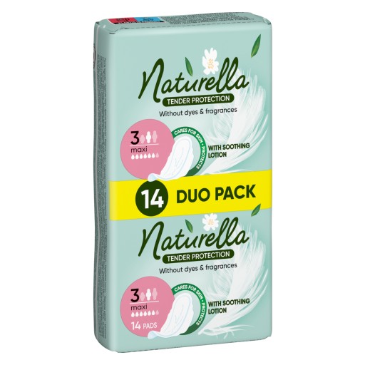 NATURELLA TENDER OCHRANNÉ ULTRA MAXI hygienické vložky 14 KS.