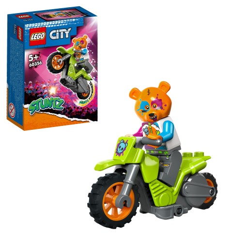 LEGO Bricks City 60356 Kaskadérsky motocykel s medveďom