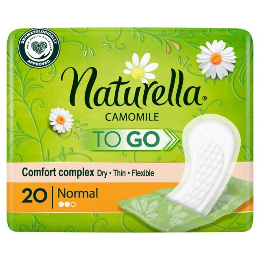 Vonné vložky NATURELLA To Go Normal 20 ks