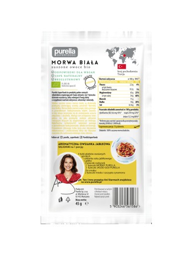 Purella Superfoods Plody moruše biele BIO 45 g