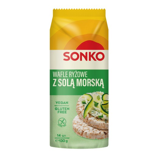 Ryžové oblátky s morskou soľou Sonko 130 g