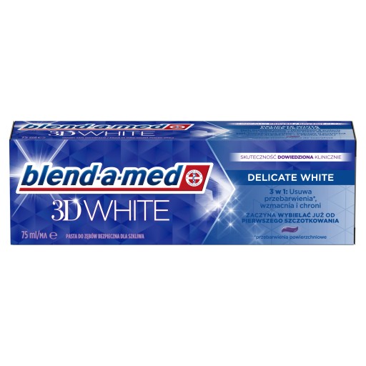 BLENDAMED 3D WHITE 75ML JEMNÁ BIELA