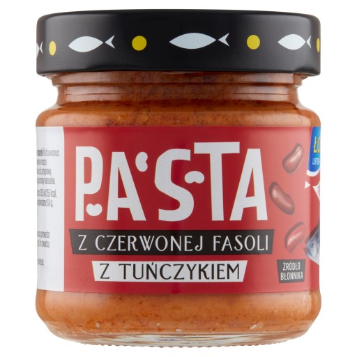 FAZULOVÁ PASTA S TUNIAKOM 170g LOSOS USTKA