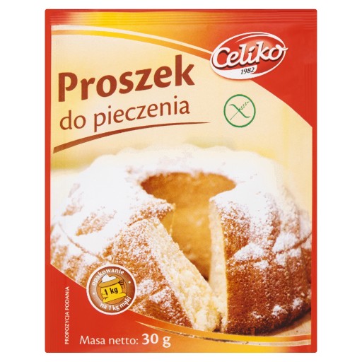 BEZLEPKOVÝ PRÁŠOK DO PEČIVA 30 g - CELIKO