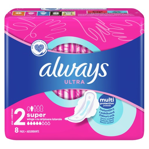 Hygienické vložky Always Ultra Super Plus 8 ks