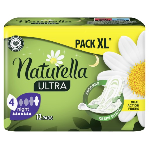 Naturella Ultra Night hygienické vložky 12 ks.