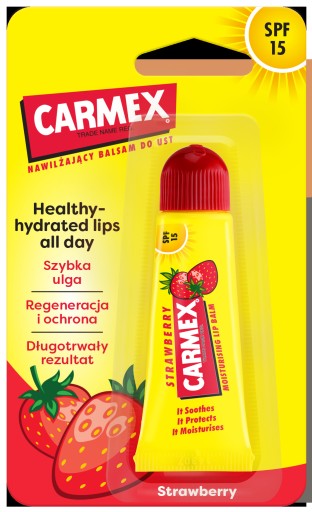 Carmex Ochranný rúž v tube, jahoda, 10g