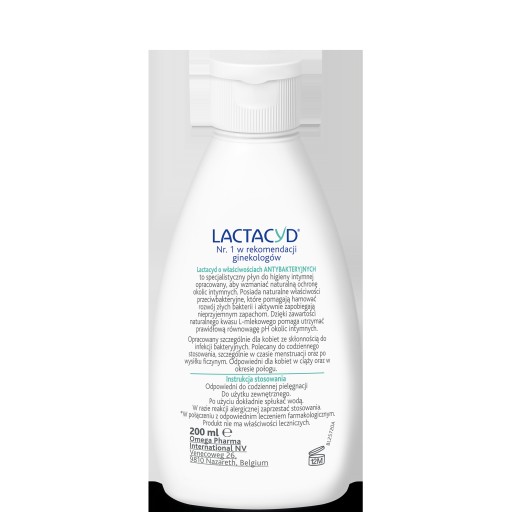 Lactacyd Specialist Tekutý prípravok na intímnu hygienu - antibakteriálny 200ml