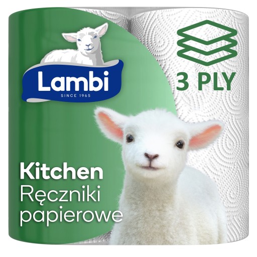 LAMBI Kitchen P.2 trojvrstvové papierové utierky