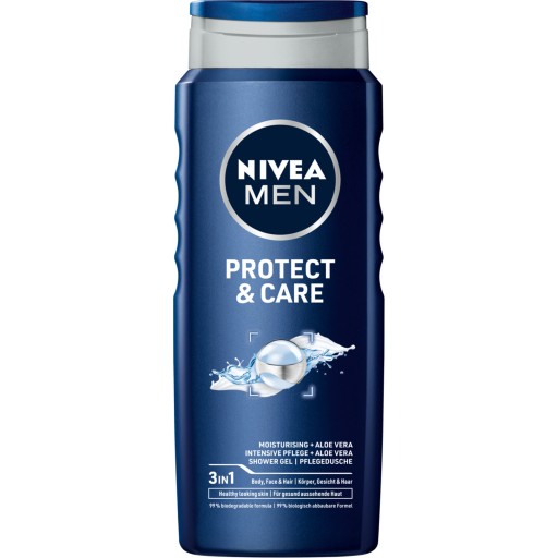 NIVEA MEN GEL 500ML PROTECT&CARE