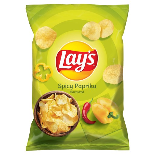 Lay's Lays Pikantná paprika Pikantné čipsy 130g