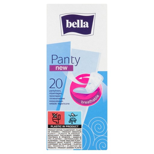BELLA PANTY New Anatomické vložky 20 ks