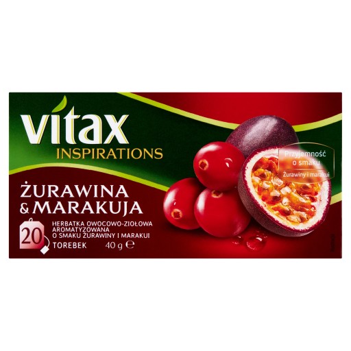 Vitax Mučenkový čaj z brusníc 20 tb