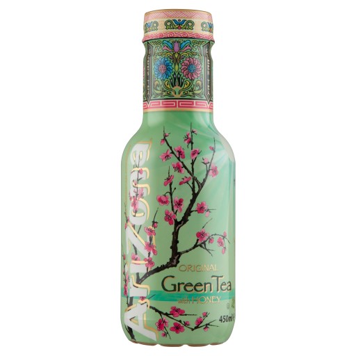 ARIZONA zelený čaj s medom 450 ml