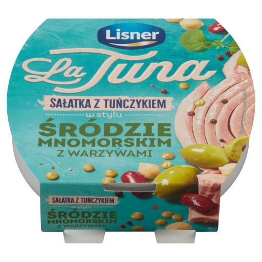 Lisner stredomorský šalát.160g