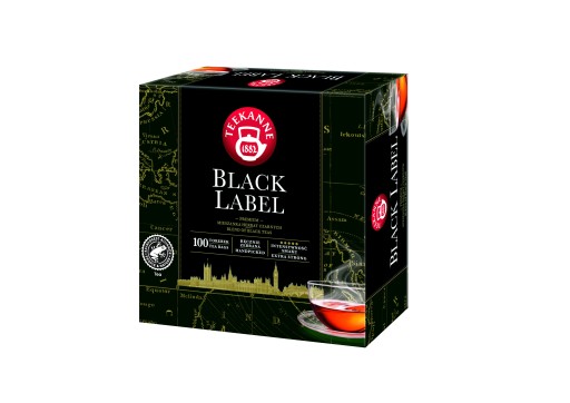 Teekanne Black Label Tea 100 vrecúšok
