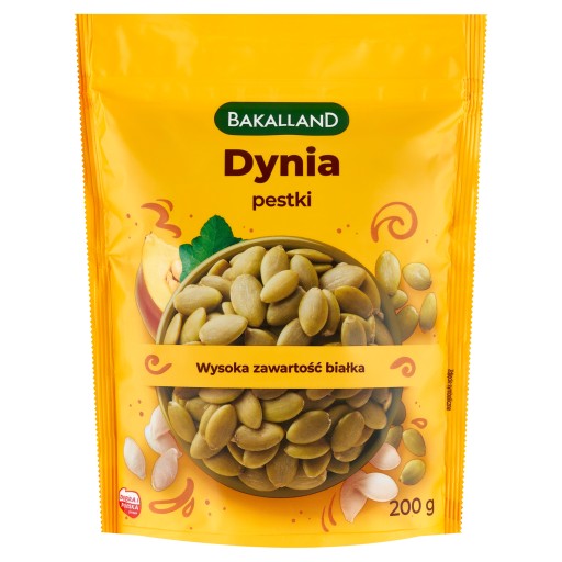 BAKALLAND Tekvicové semienka, lúpané zrná 200 g