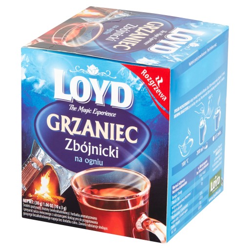 Loyd Zbójnicki varený čaj na ohni 30 g (10 x 3 g)