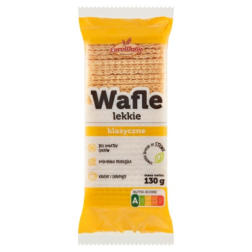 Svetlé oblátky 130g Eurowafel