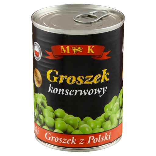 Konzervovaný hrášok 400g MK