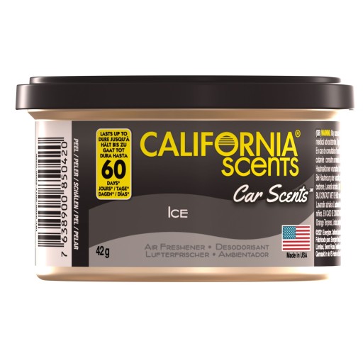 CALIFORNIA CAR Scents PÁNSKE ĽADOVÉ VÔŇA DO AUTA DO AUTA