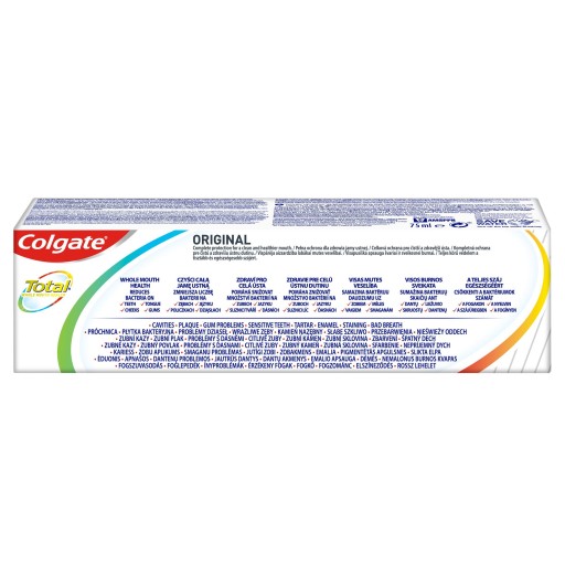 COLGATE 75ML TOTAL ZUBNÁ PASTA ORIGINÁL