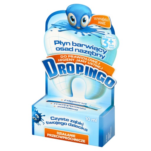 DROPINGO Fluid na farbenie zubného plaku 10 ml