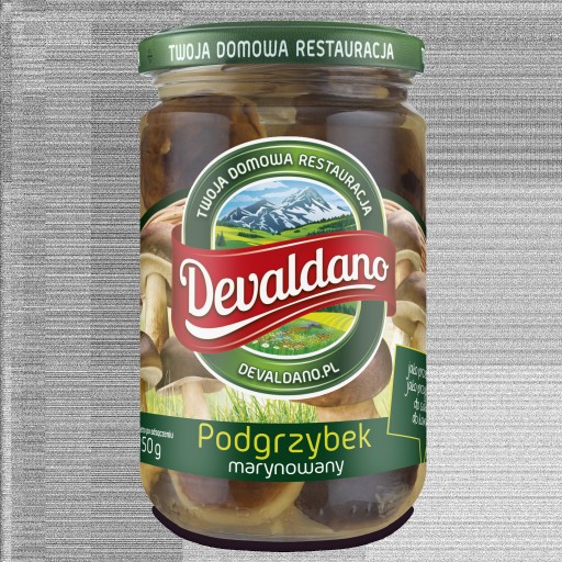 Devaldano Marinovaný bobkový hríb 280 g