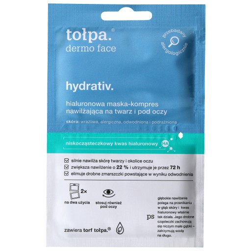 Tołpa Dermo Face Hydrativ Mask na tvár a krk
