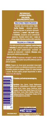 Dax Sun TURBO GOLD urýchľovač opálenia 200 ml