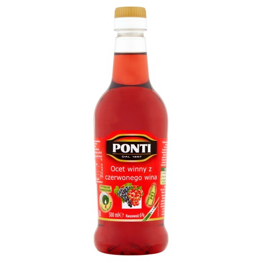 Ponti Červený vínny ocot 500 ml