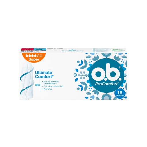 J&J OB PROCOMFORT Super tampóny 16 ks