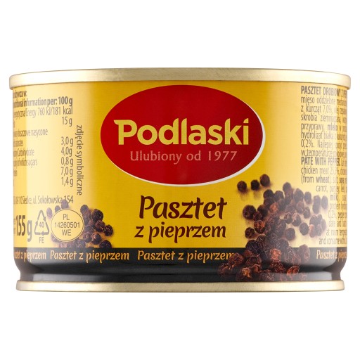 Hydinová paštéta s PAPRÍKOU Drosená 155 g