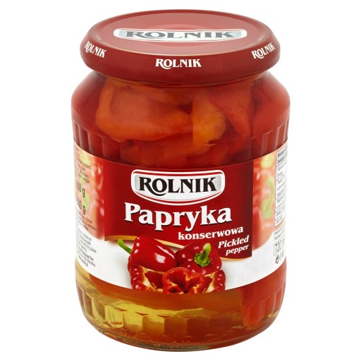Rolník Štvrťky papriky 720 ml