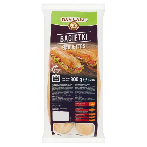 Dan Cake Pšeničná bageta.2X150G