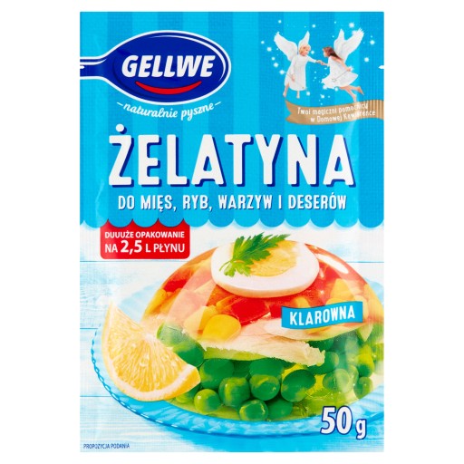 GELLWE ŽELATÍNA 50 g