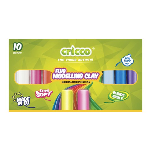 CRICCO FLUORESCENTNÉ MODELOVANIE 10-COL.