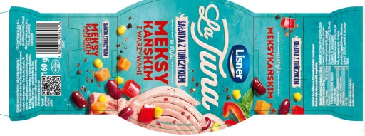 Lisner mexický šalát 160g