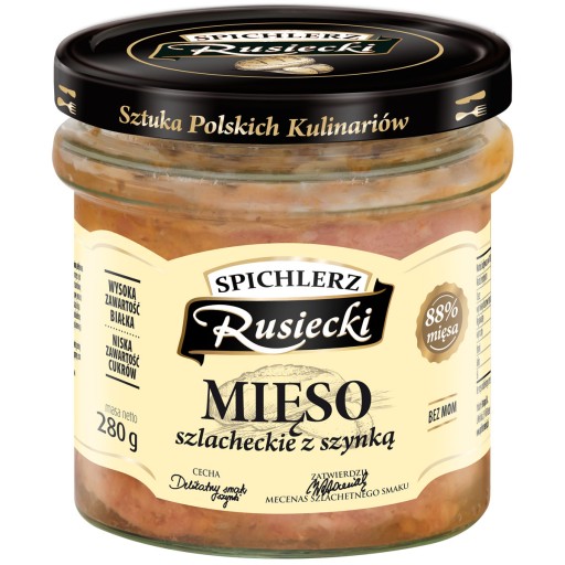 Spichlerz Rusiecki Ušľachtilé mäso so šunkou 280g