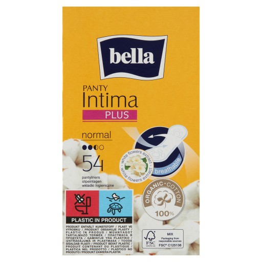 Bella Panty Intima Panty Liners Plus 54 ks
