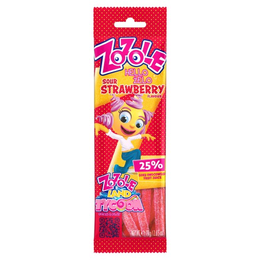 MIESZKO ZOZOLE HELLO GÉL KYSLO JAHODOVÉ KYSLENÉ ŽELÉ 75 g