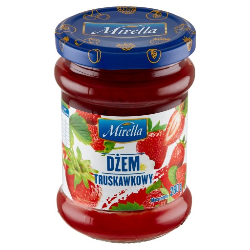 Jahodový džem Stv.Mirella. 260 g