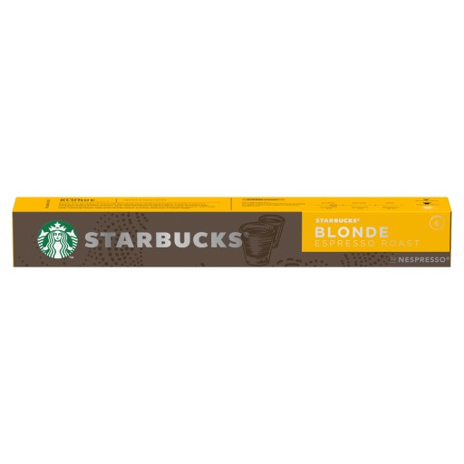 STARBUCKS BLONDE ESPRESSO PEČENÉ KAPSULY PRE NESPRESSO 10 KS