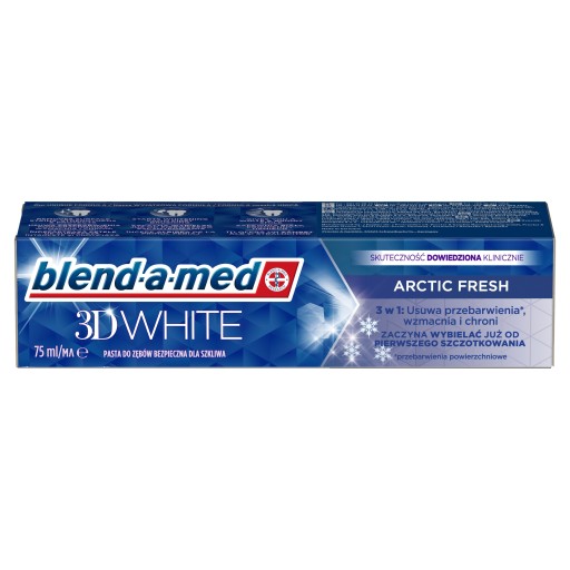 Blend-a-med 3D biela arktická svieža zubná pasta