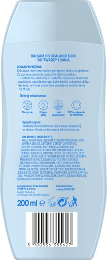 Kolastyna Balzam po opaľovaní Upokojujúco hydratačný 200 ml