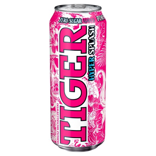 Tiger Hyper Splash Carbonated energizujúci 500 ml