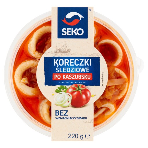 Kašubské sleďové párky seko 220g