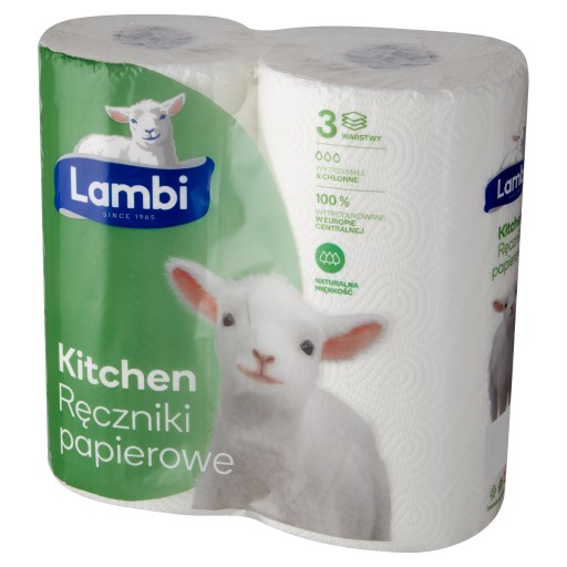 LAMBI Kitchen P.2 trojvrstvové papierové utierky