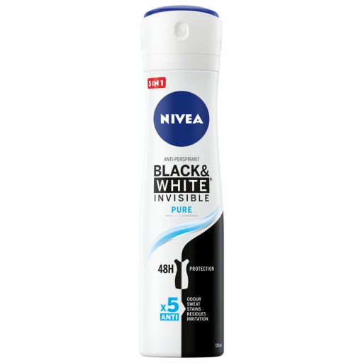 NIVEA DÁMSKY DEO SPREJ 150ML INVISIBLE PURE